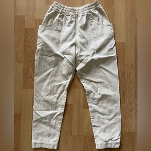 Elizabeth Suzann Clyde cotton canvas trouser